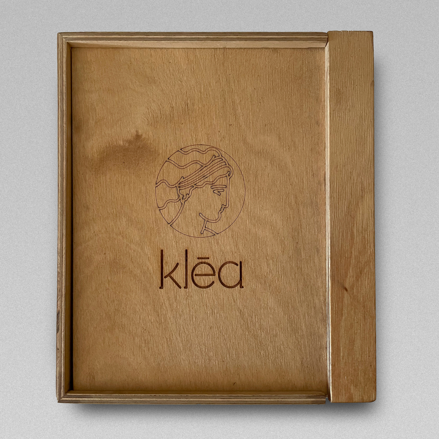 KLEA Grekisk Olivolja Galani Presentbox i Trä