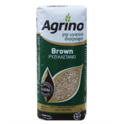 AGRINO Brunt Grekiskt Ris Carolina 500 g