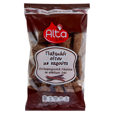 ALTA GUSTO Kex med Johannesbröd 350 g