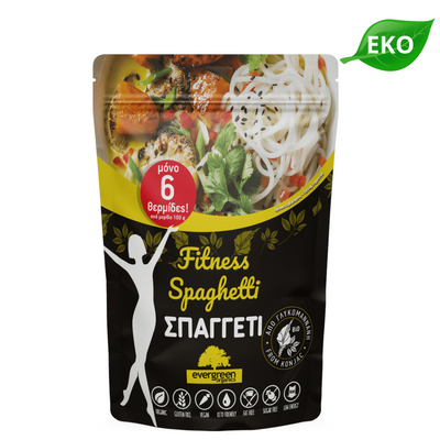 BIOAGROS Fitness Pasta Ekologisk Spaghetti av Konjacmjöl 250 g