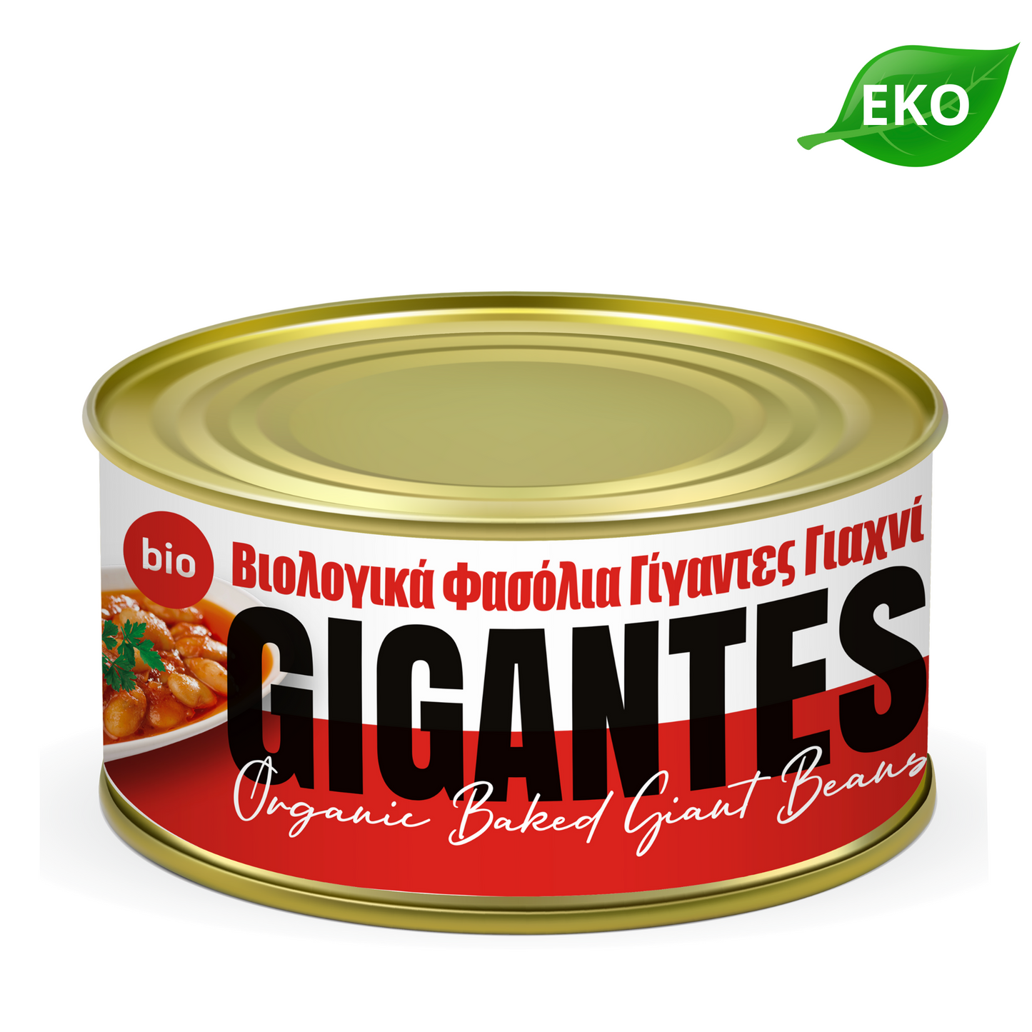 BIOAGROS Ekologiska Bakade Jättebönor 280g