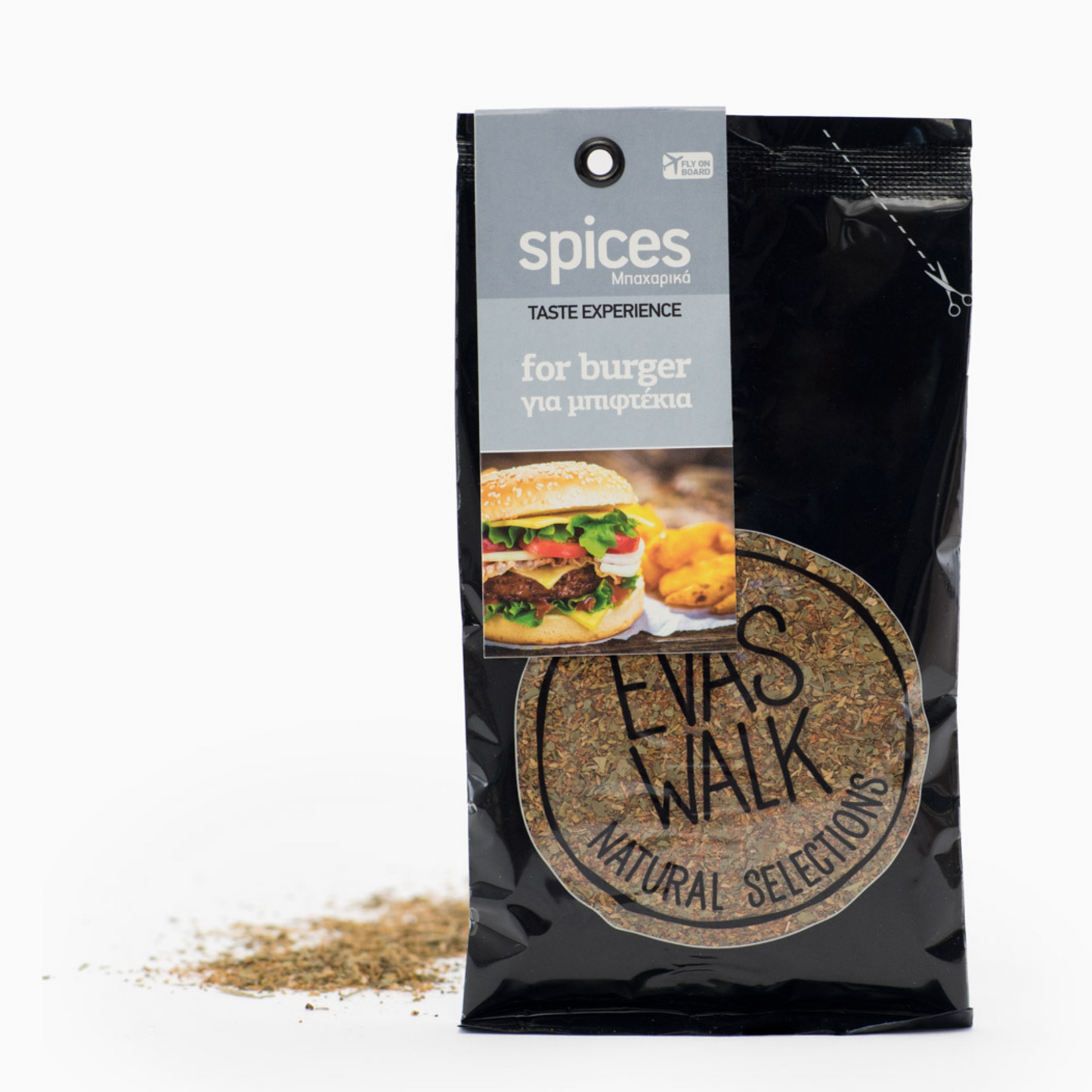 EVAS WALK Grekisk Kryddmix för Hamburgare & Kött 45 g