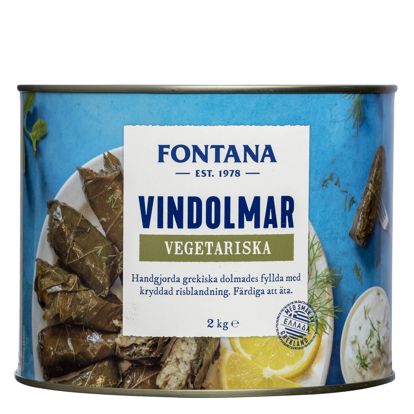 FONTANA Grekiska Vinbladsdolmar 2 kg
