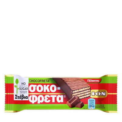 ION Sokofreta Kexchoklad med Stevia 30 g