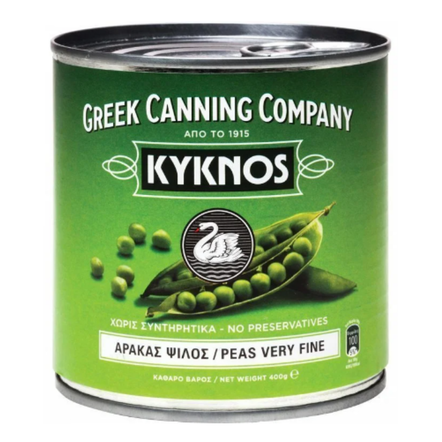 KYKNOS Fina Grekiska Ärtor 400 g