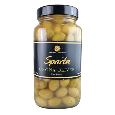 SPARTA Grekiska Gröna Oliver 700 g