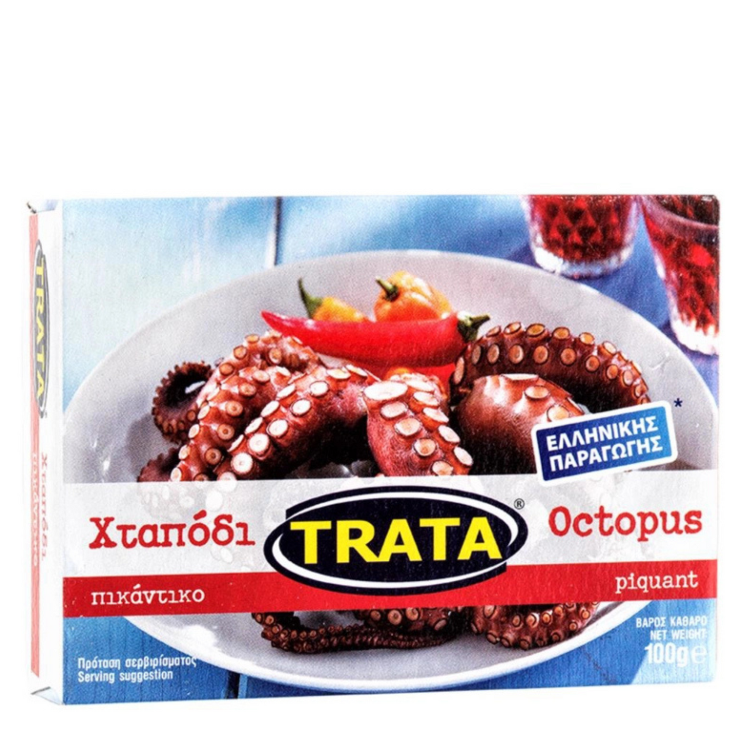 TRATA Kryddig Bläckfisk 100 g