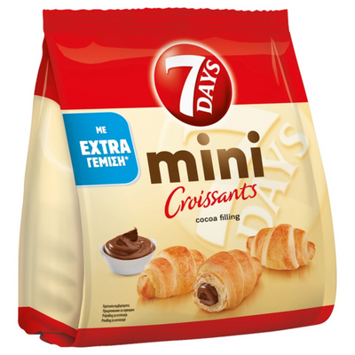 7 DAYS Mini Croissant med Kakaokräm 103 g - Åter i lager 5 sep!