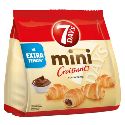 7 DAYS Mini Croissant med Kakaokräm 300 g