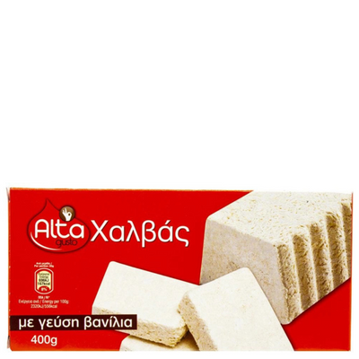 ALTA GUSTO Grekisk Halva med Vanilj 400 g - Åter i lager 5 sep!