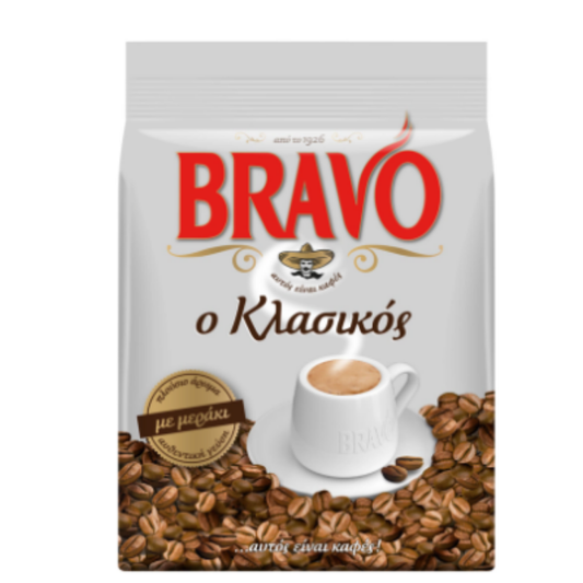 BRAVO Klassisk Grekiskt Kaffe 193 g