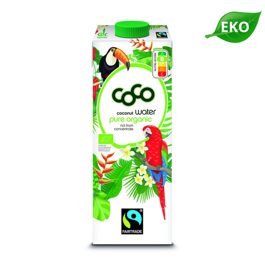 COCO Ekologisk Kokosvatten 1 liter
