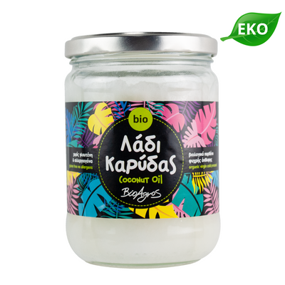 BIOAGROS Ekologisk Kallpressad Extra Virgin Kokosolja 400g