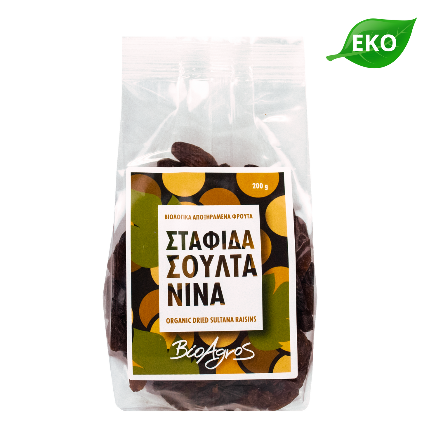 BIOAGROS Ekologiska Russin Sultan 200g