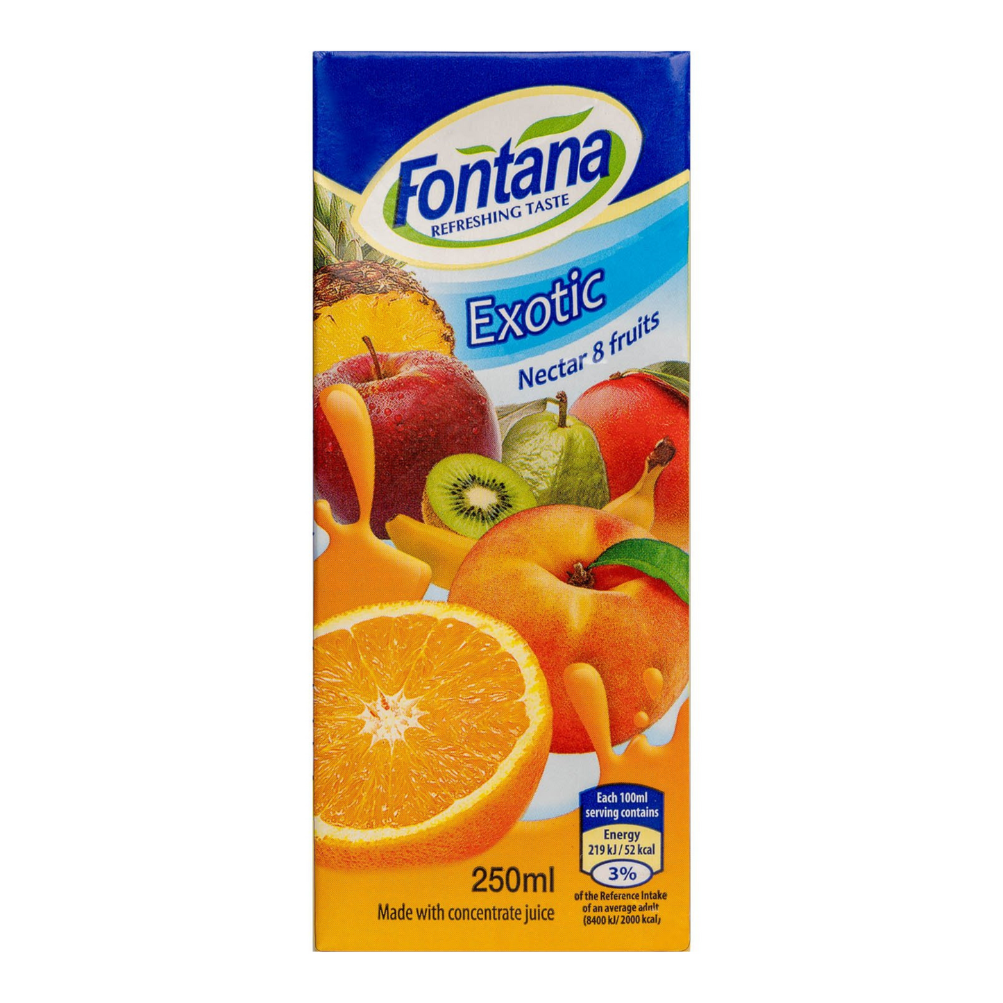 FONTANA Exotic Fruktnektar 250 ML