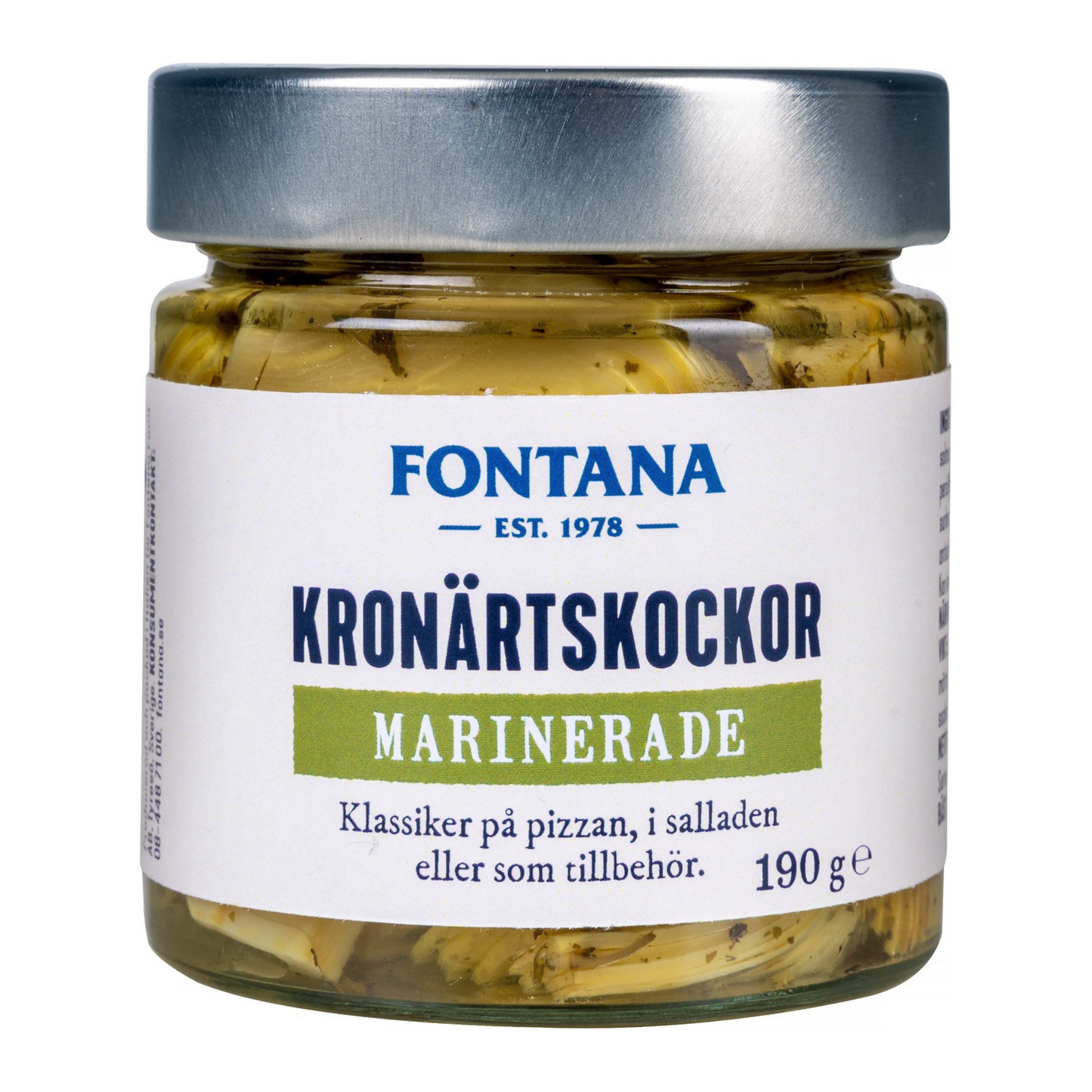 FONTANA Marinerade Kronärtskockor 190g