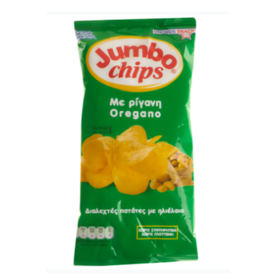 JUMBO Chips Oregano Glutenfria 50 g