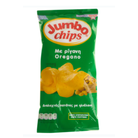 JUMBO Chips Oregano Glutenfria 50 g