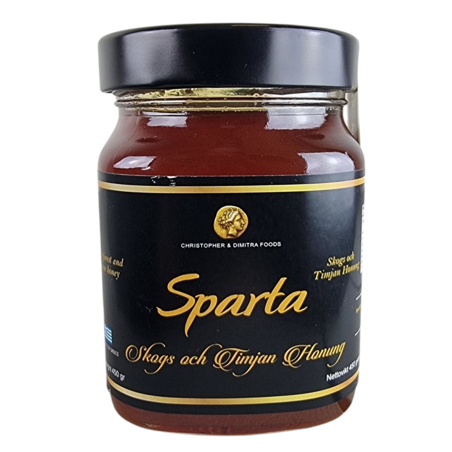 SPARTA Grekisk Skogs- och Timjanhonung 450 g