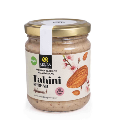 LENAS GOURMET Tahini med Mandel & Honung utan tillsatt socker 190g