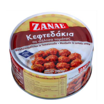 ZANAE Grekiska Köttbullar i Tomatsås 280 g